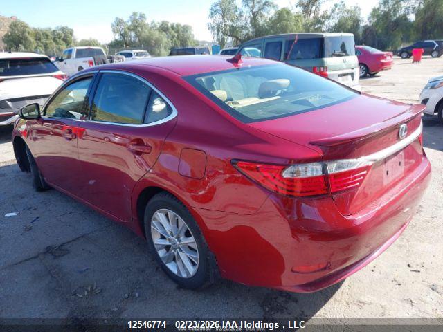 12546774 :رقم المزاد ، JTHBW1GG9D2013340 vin ، 2013 Lexus Es 300h مزاد بيع