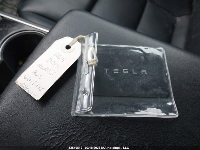 2019 Tesla Model 3 Long Range/mid Range/standard Range/standard Range Plus მანქანა იყიდება აუქციონზე, vin: 5YJ3E1EA0KF321790, აუქციონის ნომერი: 12546812