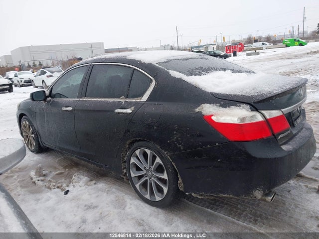 12546814 :رقم المزاد ، 1HGCR2E58FA808135 vin ، 2015 Honda Accord Sport مزاد بيع