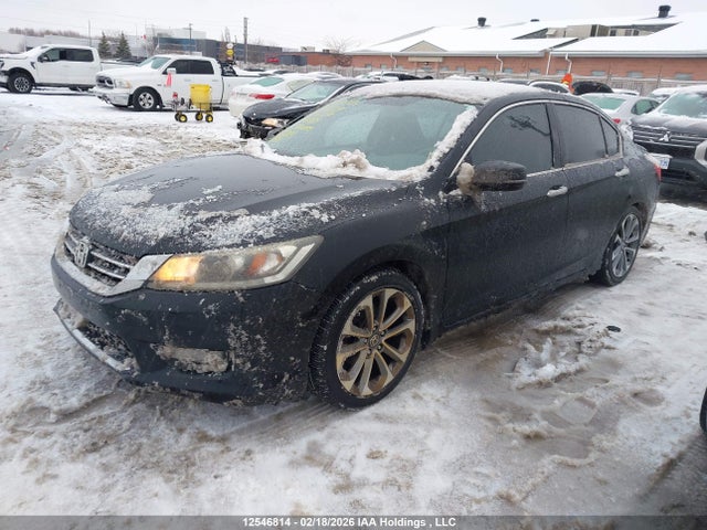 12546814 :رقم المزاد ، 1HGCR2E58FA808135 vin ، 2015 Honda Accord Sport مزاد بيع