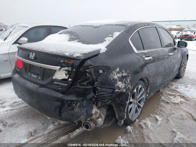 12546814 :رقم المزاد ، 1HGCR2E58FA808135 vin ، 2015 Honda Accord Sport مزاد بيع