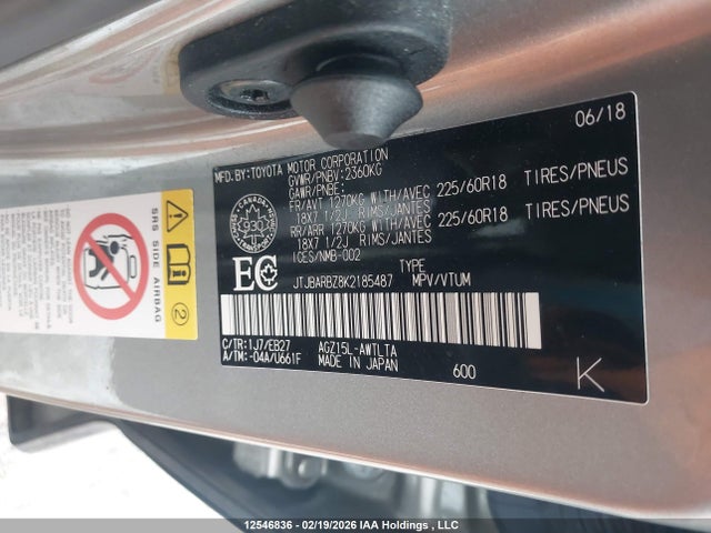 JTJBARBZ8K2185487 Lexus NX 300