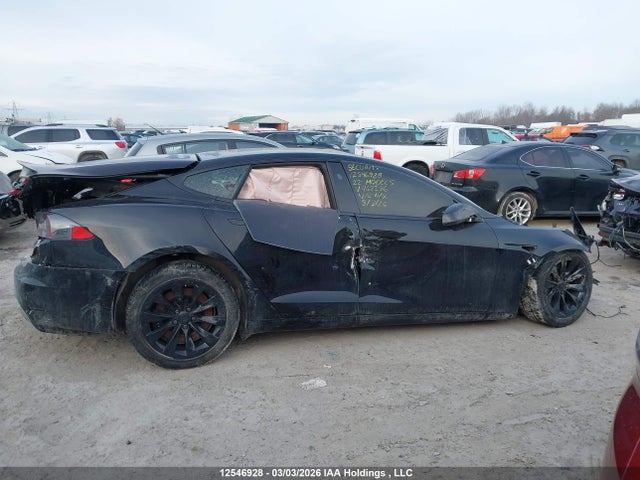 2022 Tesla Model S Plaid მანქანა იყიდება აუქციონზე, vin: 5YJSA1E67NF462296, აუქციონის ნომერი: 12546928