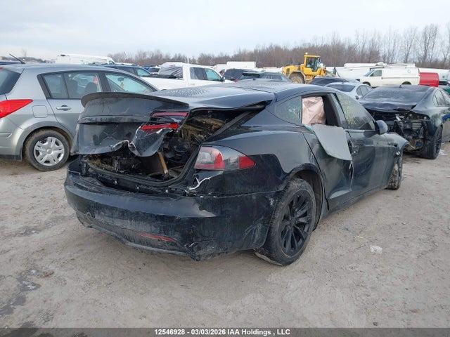 2022 Tesla Model S Plaid მანქანა იყიდება აუქციონზე, vin: 5YJSA1E67NF462296, აუქციონის ნომერი: 12546928
