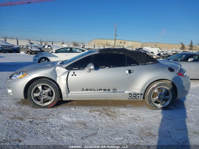 Продаж на аукціоні авто 2008 Mitsubishi Eclipse Spyder Gt, vin: 4A3AL45T68E601012, номер лоту: 12546983