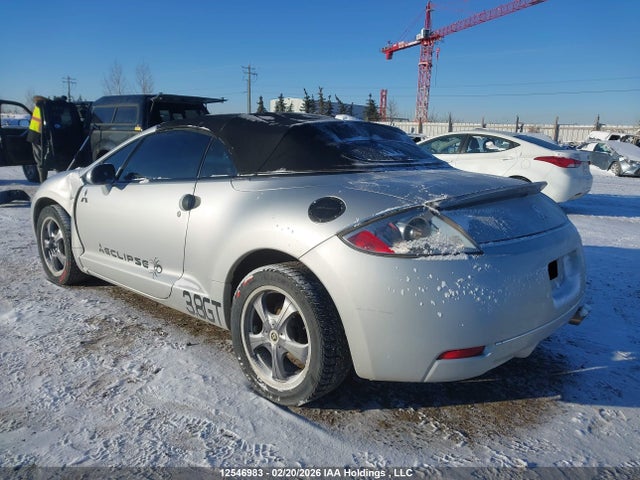 Продаж на аукціоні авто 2008 Mitsubishi Eclipse Spyder Gt, vin: 4A3AL45T68E601012, номер лоту: 12546983