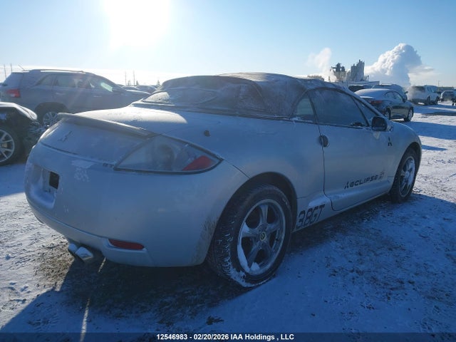 Продаж на аукціоні авто 2008 Mitsubishi Eclipse Spyder Gt, vin: 4A3AL45T68E601012, номер лоту: 12546983