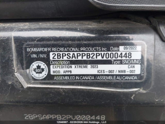 Bombardier Renegadex 2023 2BPSAPPB2PV000448 Image 13