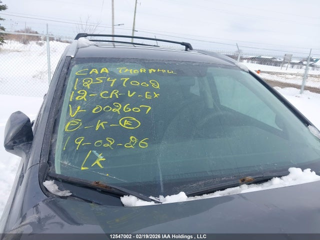 Продажа на аукционе авто 2012 Honda Cr-v Ex, vin: 2HKRM3H57CH002607, номер лота: 12547002