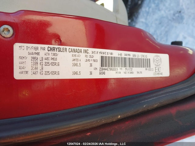 Продажа на аукционе авто 2009 Dodge Grand Caravan Se, vin: 2D8HN44E79R665810, номер лота: 12547024
