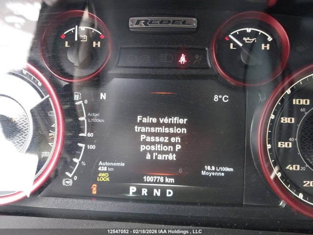 Aukcja sprzedaży 2017 Ram 1500 Rebel, vin: 1C6RR7YT2HS740208, numer aukcji: 12547052