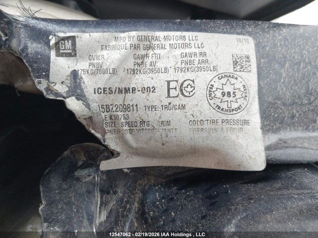 Aukcja sprzedaży 2011 Gmc Sierra K1500 Sl, vin: 1GTR2UEA5BZ209811, numer aukcji: 12547062