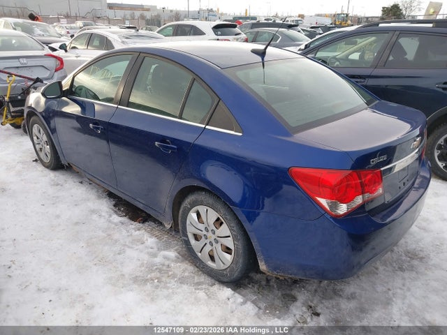12547109 :رقم المزاد ، 1G1PF5SC2C7217779 vin ، 2012 Chevrolet Cruze Lt مزاد بيع