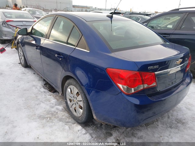12547109 :رقم المزاد ، 1G1PF5SC2C7217779 vin ، 2012 Chevrolet Cruze Lt مزاد بيع