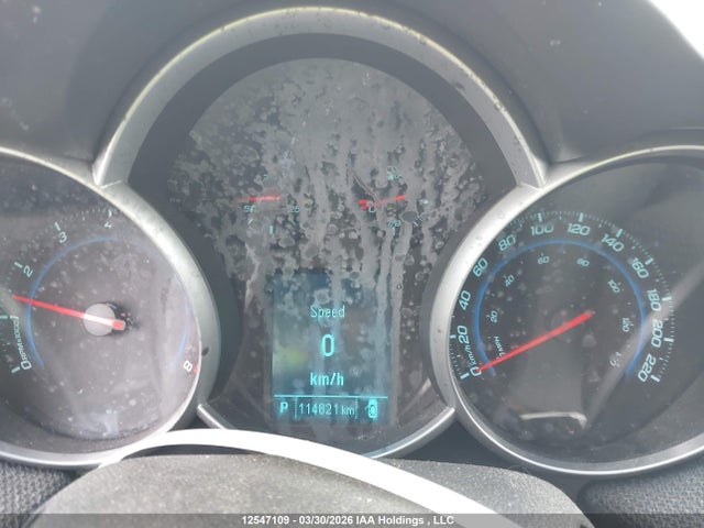 12547109 :رقم المزاد ، 1G1PF5SC2C7217779 vin ، 2012 Chevrolet Cruze Lt مزاد بيع