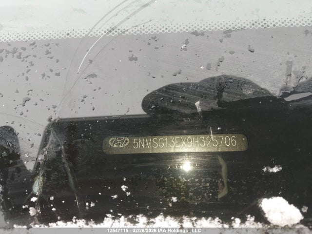 12547115 :رقم المزاد ، 5NMSG13EX9H325706 vin ، 2009 Hyundai Santa Fe Gl/gls مزاد بيع