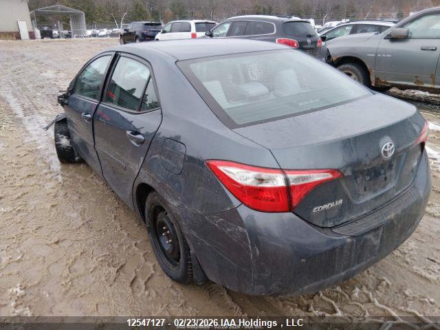 12547127 :رقم المزاد ، 2T1BURHE1FC253070 vin ، 2015 Toyota Corolla Le مزاد بيع