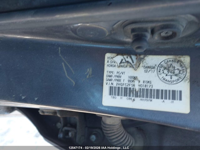 Aukcja sprzedaży 2017 Honda Civic Lx, vin: 2HGFC2F58HH018173, numer aukcji: 12547174