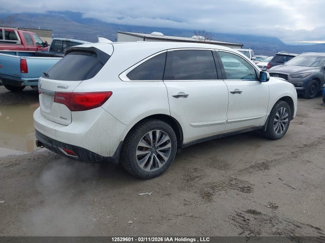 Acura Mdx Navigation Package 2014 5FRYD4H45EB507036 Image 4