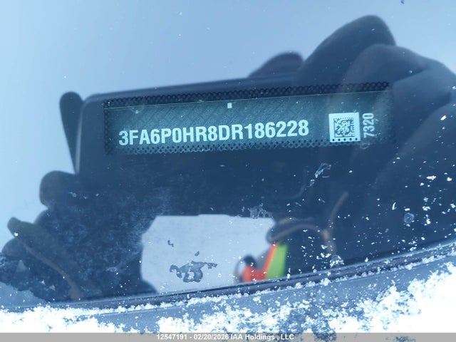 12547191 :رقم المزاد ، 3FA6P0HR8DR186228 vin ، 2013 Ford Fusion Se مزاد بيع