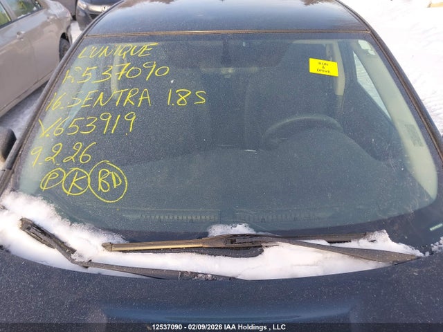 3N1AB7AP6GL653919 Nissan Sentra 1.8 S/1.8 Sl/1.8 Sr/1.8 Sv