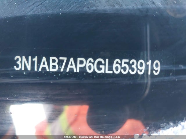 3N1AB7AP6GL653919 Nissan Sentra 1.8 S/1.8 Sl/1.8 Sr/1.8 Sv