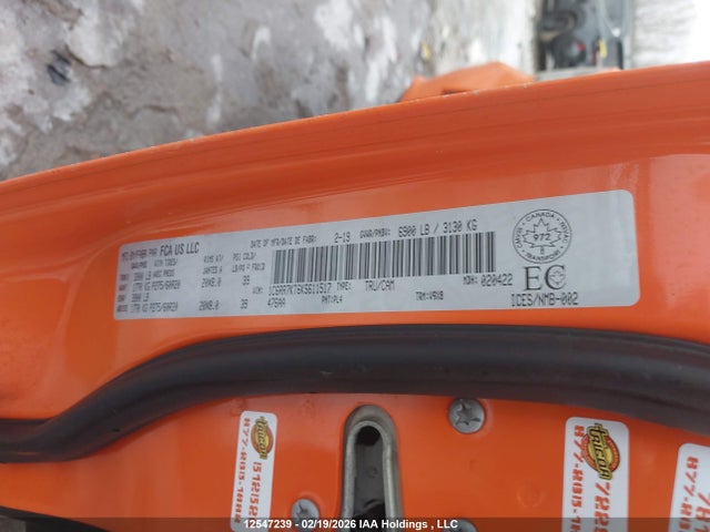 1C6RR7KT6KS611517 Dodge RAM 1500