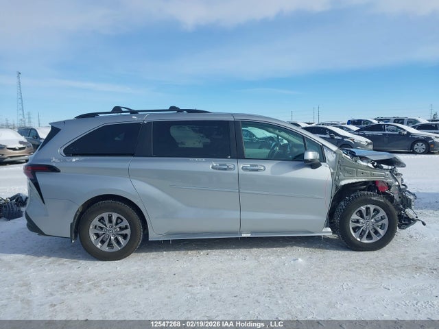 12547268 :رقم المزاد ، 5TDGRKEC3SS277616 vin ، 2025 Toyota Sienna Xle 8-passenger مزاد بيع