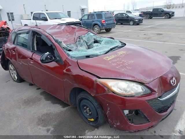 Продажа на аукционе авто 2010 Mazda Mazda3 Gx, vin: JM1BL1HFXA1138025, номер лота: 12547293