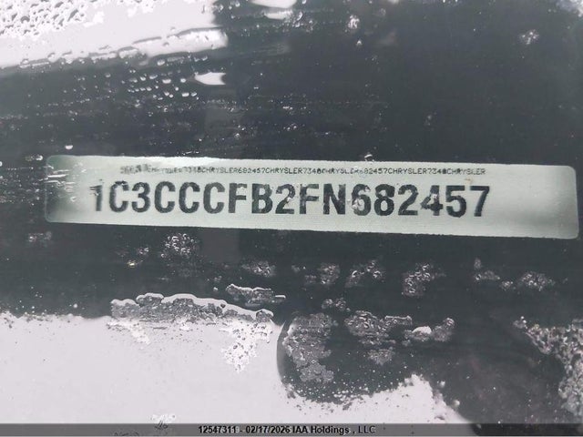 12547311 :رقم المزاد ، 1C3CCCFB2FN682457 vin ، 2015 Chrysler 200 Lx مزاد بيع