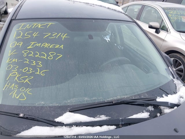 Продаж на аукціоні авто 2009 Subaru Impreza, vin: JF1GH616X9H822287, номер лоту: 12547314