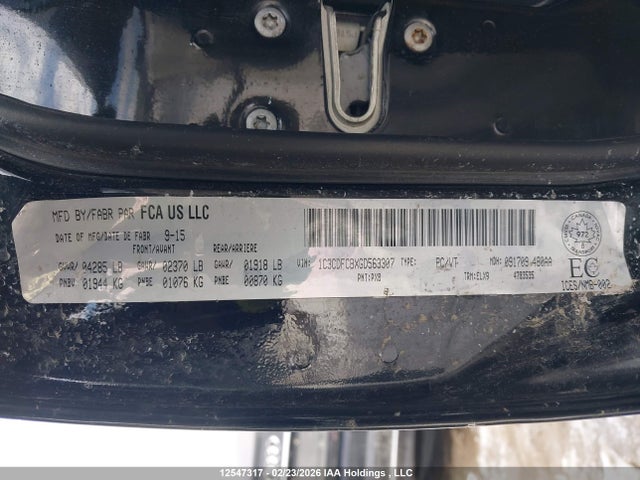 Dodge Dart Limited 2016 1C3CDFCBXGD563307 Image 9