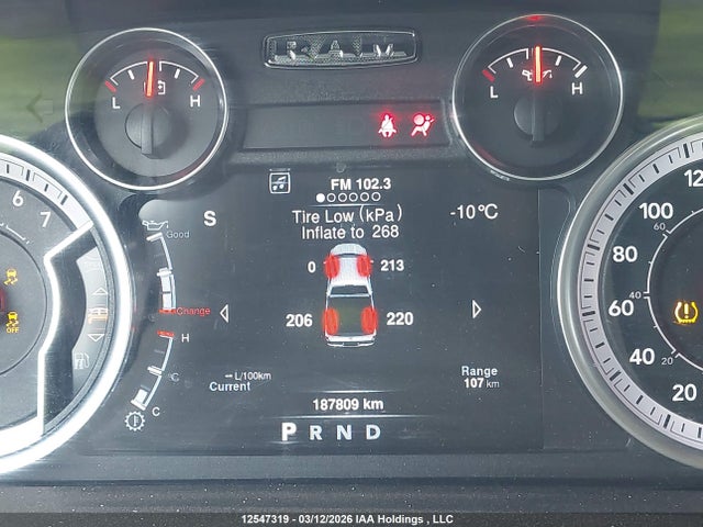 Продаж на аукціоні авто 2013 Ram 1500 Sport, vin: 1C6RR7MT8DS629680, номер лоту: 12547319