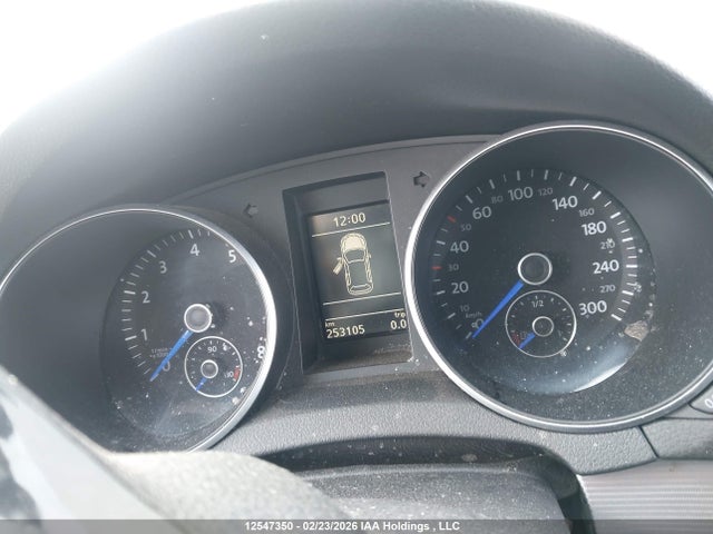 12547350 :رقم المزاد ، WVWPF7AJ7CW259874 vin ، 2012 Volkswagen Golf مزاد بيع
