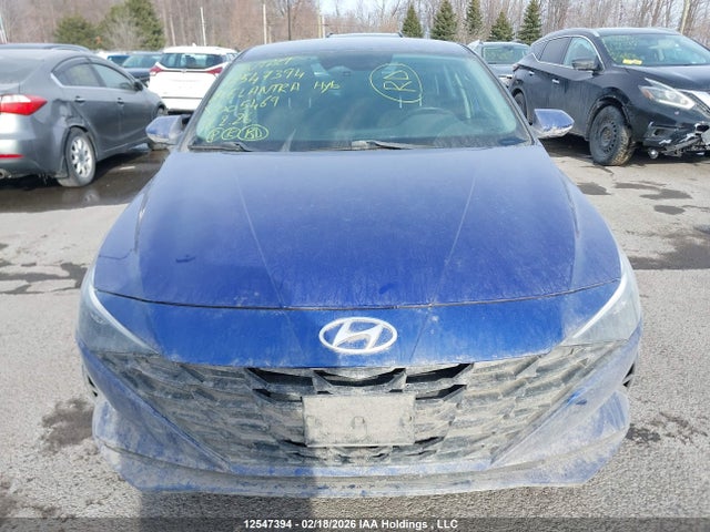2021 Hyundai Elantra Hybrid მანქანა იყიდება აუქციონზე, vin: KMHLM4AJ6MU005469, აუქციონის ნომერი: 12547394