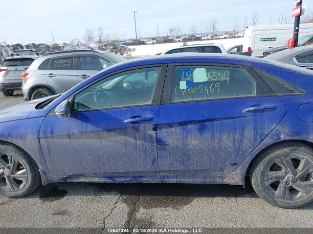2021 Hyundai Elantra Hybrid მანქანა იყიდება აუქციონზე, vin: KMHLM4AJ6MU005469, აუქციონის ნომერი: 12547394