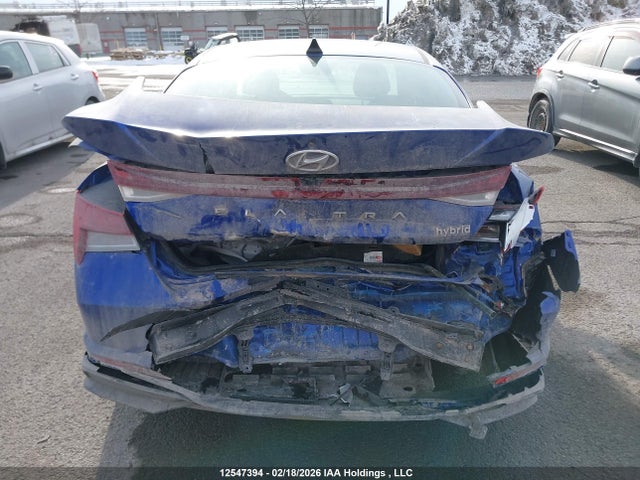 2021 Hyundai Elantra Hybrid მანქანა იყიდება აუქციონზე, vin: KMHLM4AJ6MU005469, აუქციონის ნომერი: 12547394
