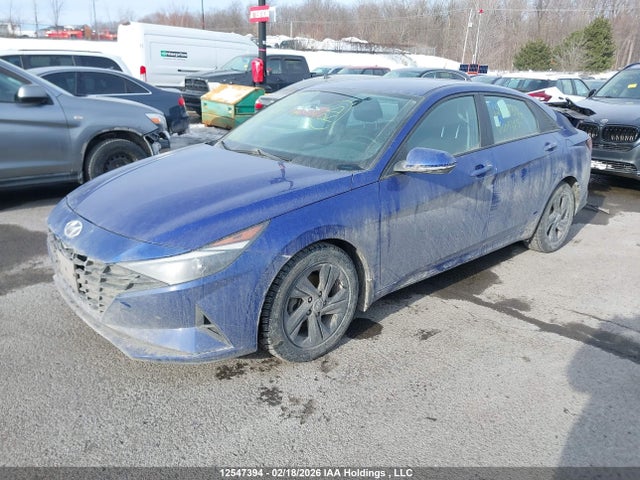 2021 Hyundai Elantra Hybrid მანქანა იყიდება აუქციონზე, vin: KMHLM4AJ6MU005469, აუქციონის ნომერი: 12547394