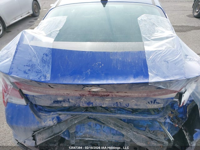 2021 Hyundai Elantra Hybrid მანქანა იყიდება აუქციონზე, vin: KMHLM4AJ6MU005469, აუქციონის ნომერი: 12547394