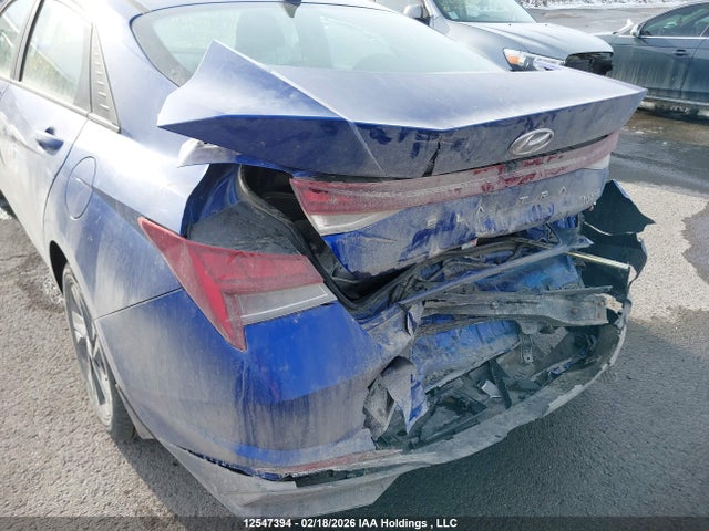2021 Hyundai Elantra Hybrid მანქანა იყიდება აუქციონზე, vin: KMHLM4AJ6MU005469, აუქციონის ნომერი: 12547394