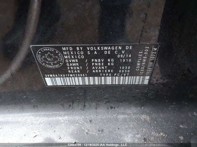 3VWRA7AU1FM028861 Volkswagen Golf 2.0 Tdi Comfortline/2.0 Tdi Highline/2.0 Tdi Trendline