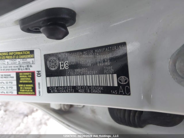 Aukcja sprzedaży 2015 Toyota Corolla S, vin: 2T1BURHE9FC282591, numer aukcji: 12547414