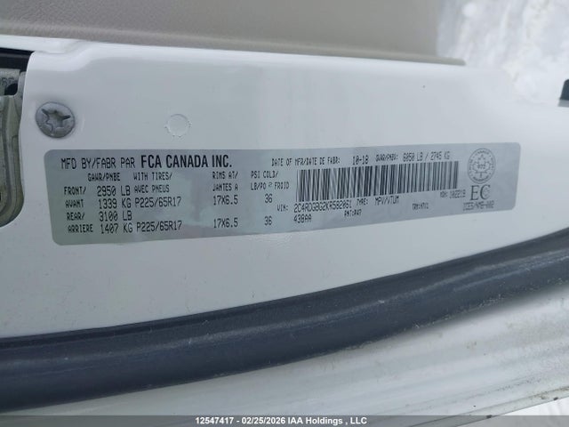 Dodge Grand Caravan Se 2019 2C4RDGBG2KR582061 Image 18
