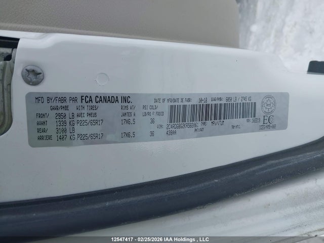 Dodge Grand Caravan Se 2019 2C4RDGBG2KR582061 Image 9