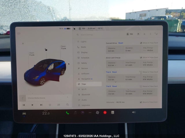 Aukcja sprzedaży 2021 Tesla Model Y Long Range, vin: 5YJYGDEE8MF062005, numer aukcji: 12547473