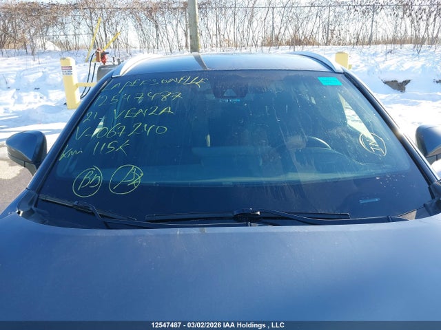 Aukcja sprzedaży 2021 Toyota Venza Le/xle/limited, vin: JTEAAAAH2MJ067240, numer aukcji: 12547487