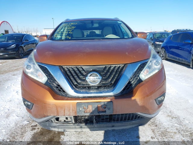5N1AZ2MH3HN119614 Nissan Murano S/sl/sv/platinum