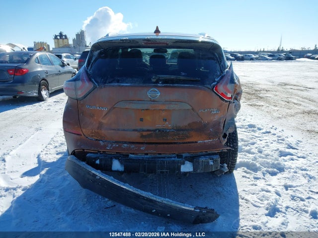5N1AZ2MH3HN119614 Nissan Murano S/sl/sv/platinum