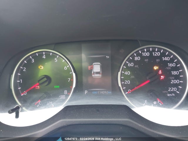 12547573 :رقم المزاد ، 2T3B1RFV1MC213958 vin ، 2021 Toyota Rav4 Le مزاد بيع