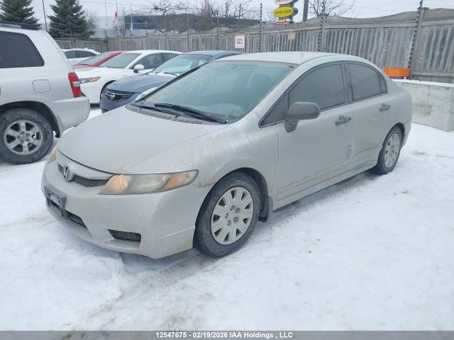 12547675 :رقم المزاد ، 2HGFA16249H102188 vin ، 2009 Honda Civic Dx/dx-a مزاد بيع